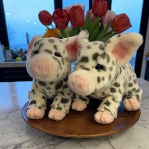 Douglas Cuddle Toy Spotted Piggies. Super soft stuffed animals.